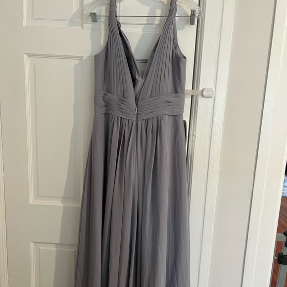 Azazie Maren Dress (in Fog) - Picture 5 of 8